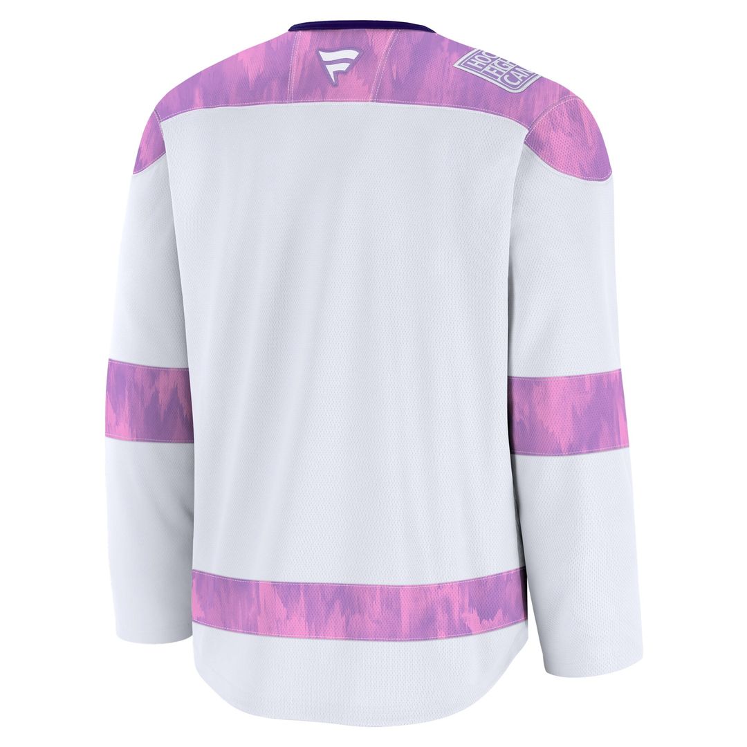 Toronto Maple Leafs Fanatics 2024 Hockey Fights Cancer Practice Jersey - White