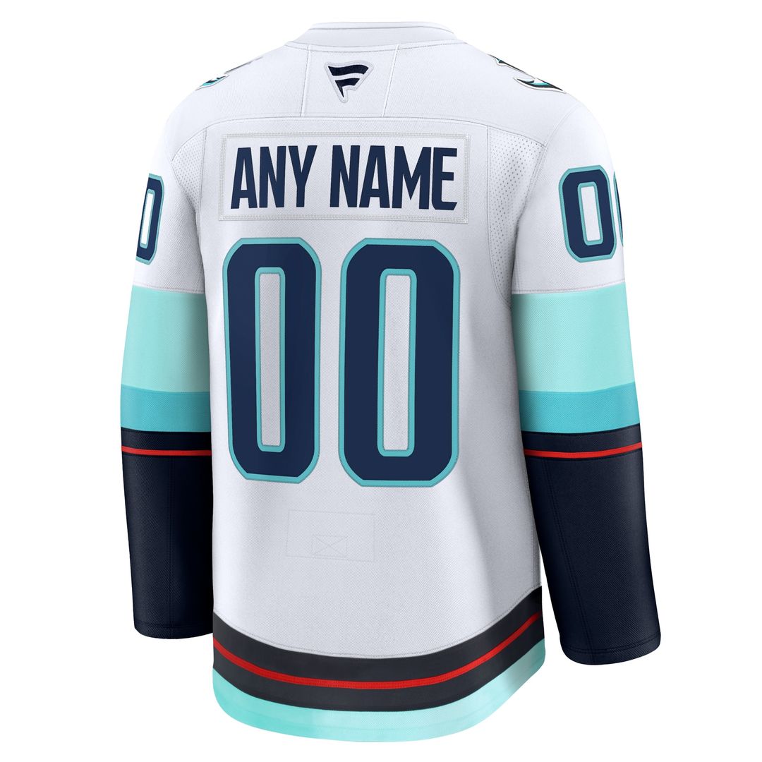 Seattle Kraken Fanatics Alternate Premium Custom Jersey - Black