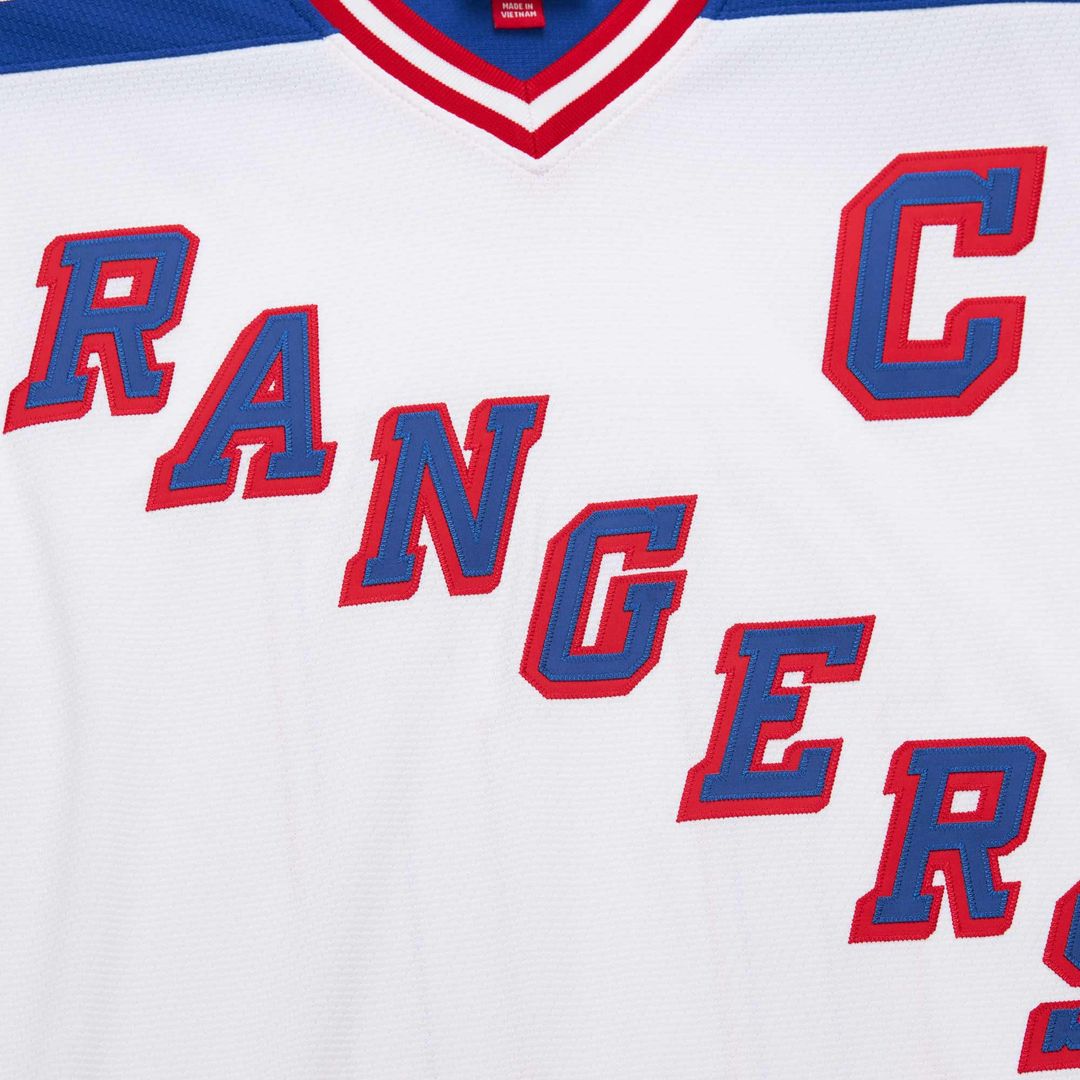 Mark Messier New York Rangers 1993-94 Power Play Jersey - White