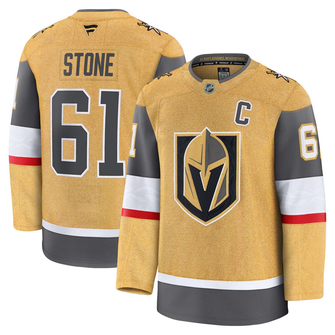 Mark Stone Vegas Golden Knights Fanatics Alternate Premium Jersey - Gray