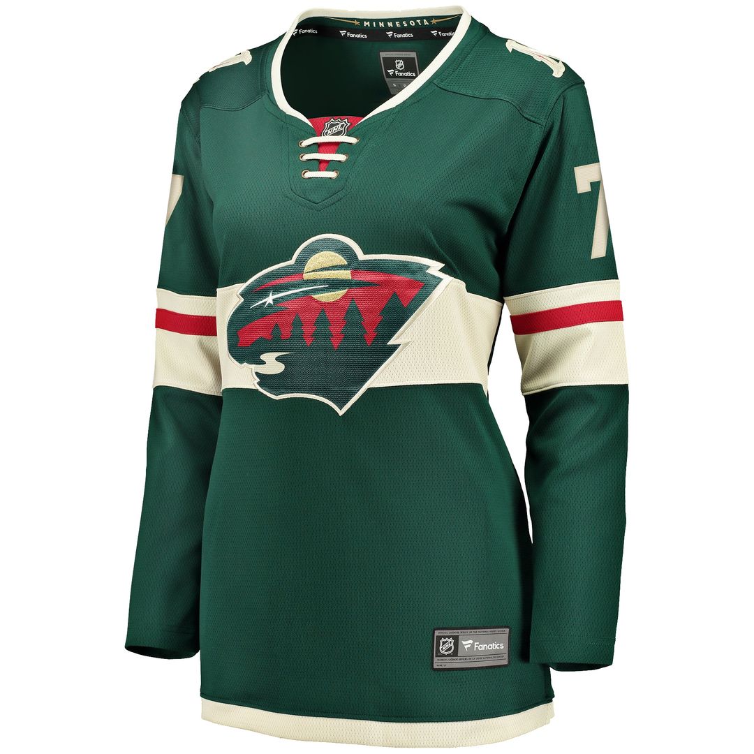 Brock Faber Minnesota Wild Fanatics Women's Home Breakaway Player Jersey - Green