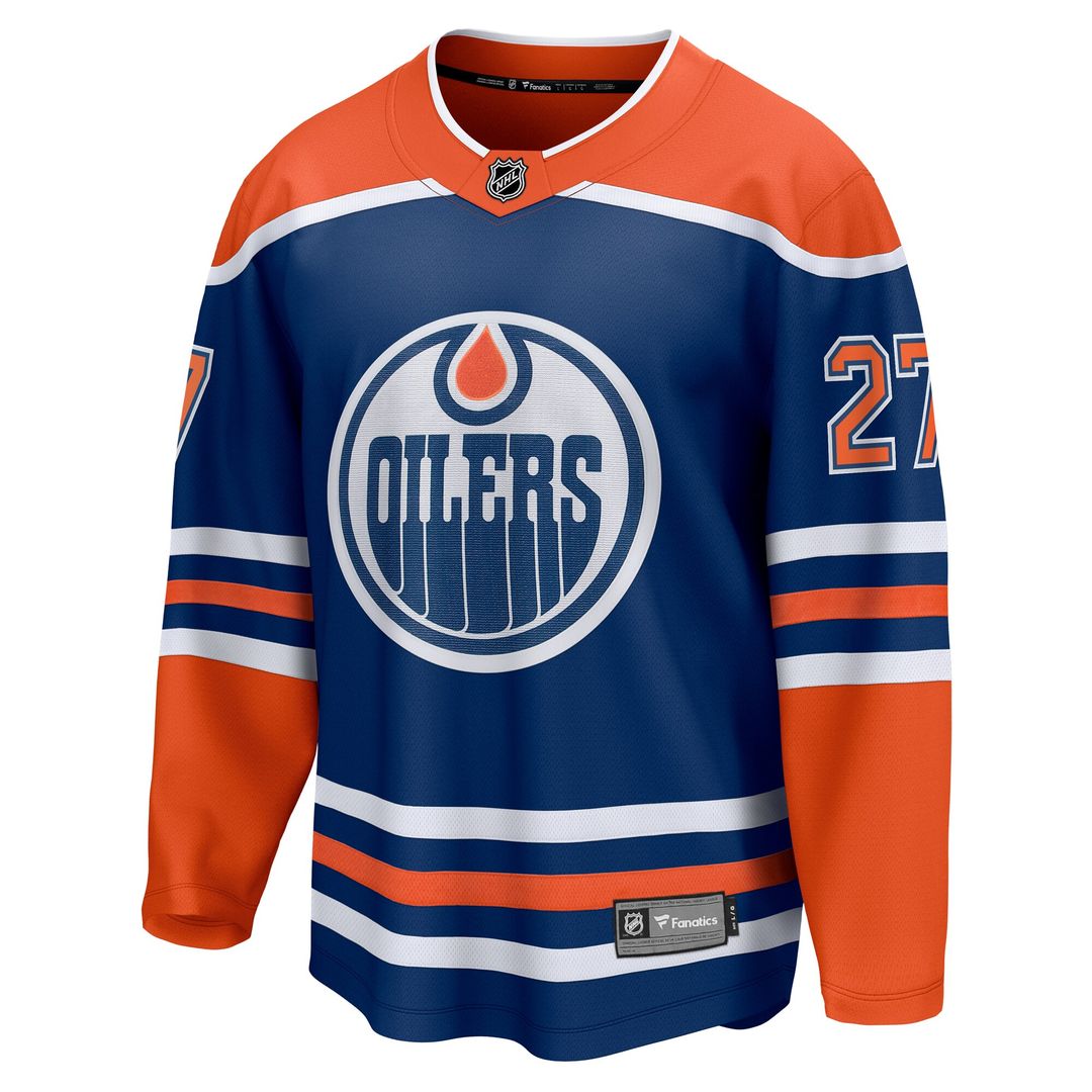 Brett Kulak Edmonton Oilers Fanatics Home Breakaway Player Jersey - Royal