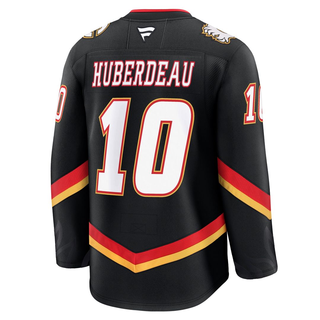 Jonathan Huberdeau Calgary Flames Fanatics Alternate Premium Jersey - Black