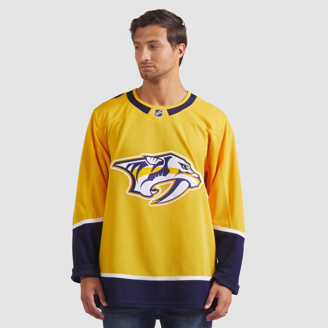 Nashville Predators Fanatics Home Premium Jersey - Yellow