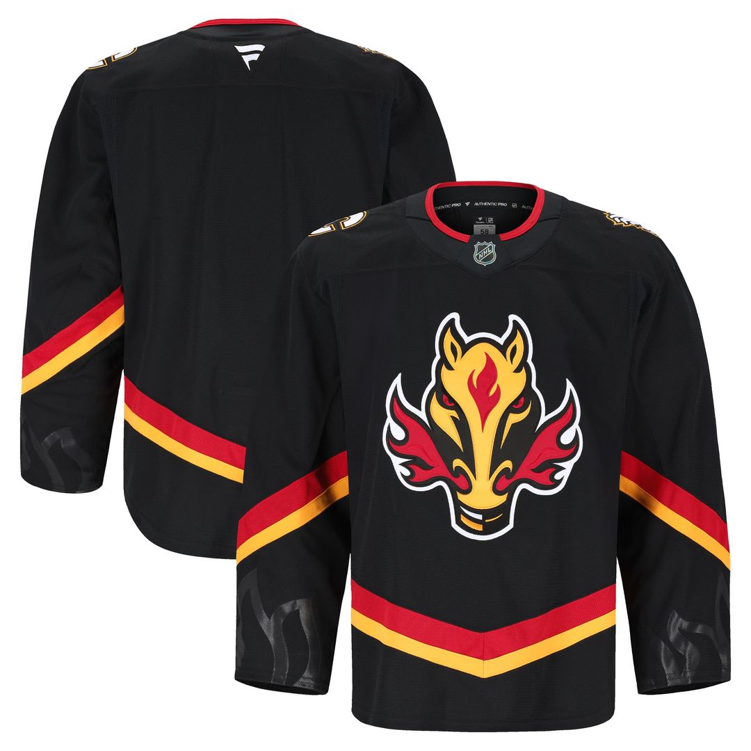 Calgary Flames Fanatics Alternate Authentic Pro Jersey - Black