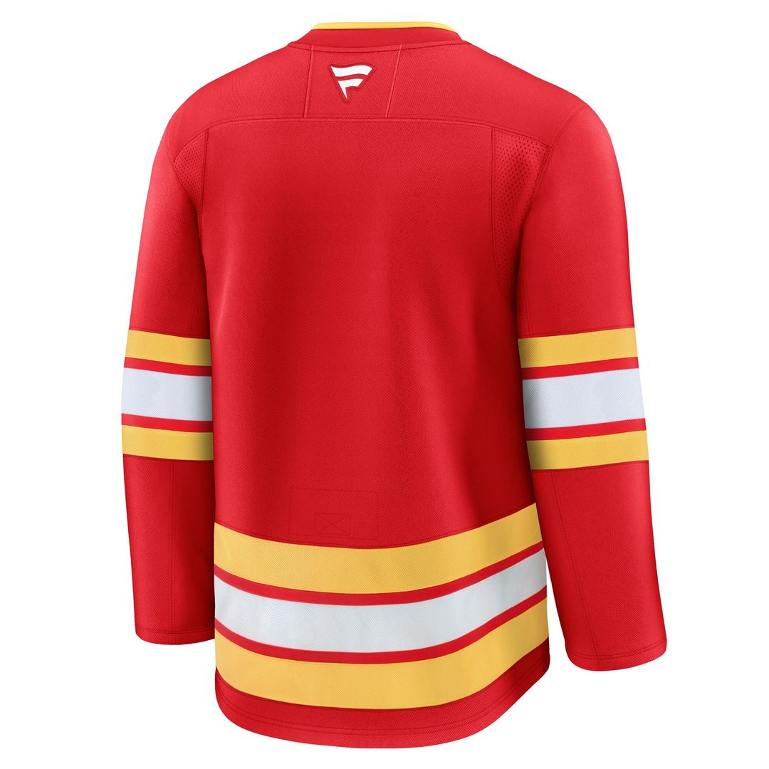 Calgary Flames Fanatics Home Premium Jersey - Red