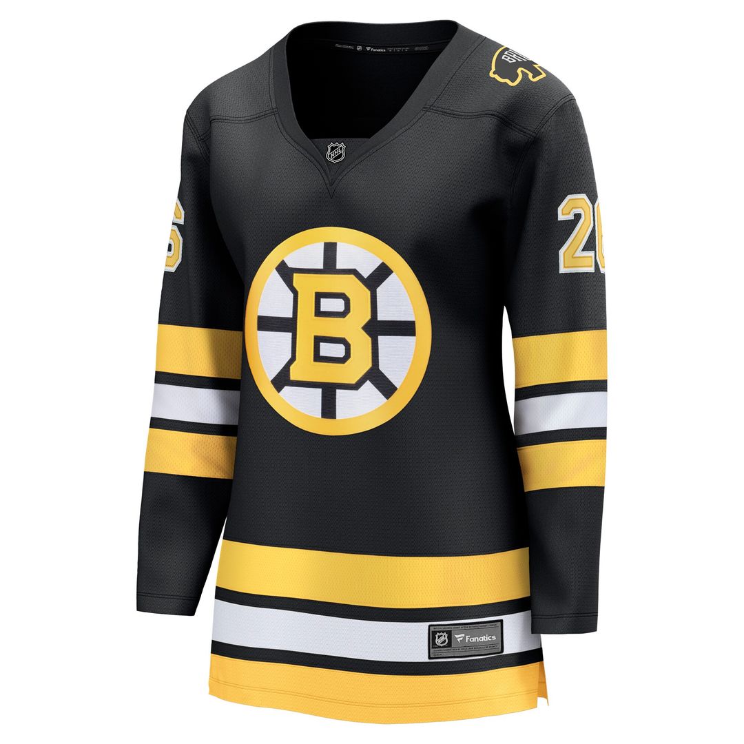 Andrew Peeke Boston Bruins Fanatics Women's Home Breakaway Player Jersey - Black