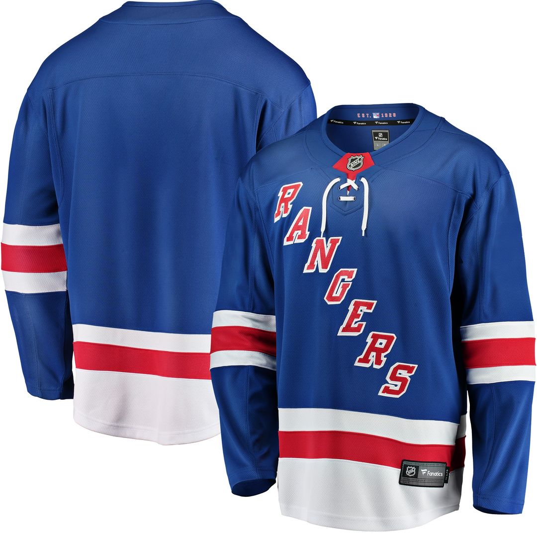 New York Rangers Fanatics Breakaway Away Jersey - White