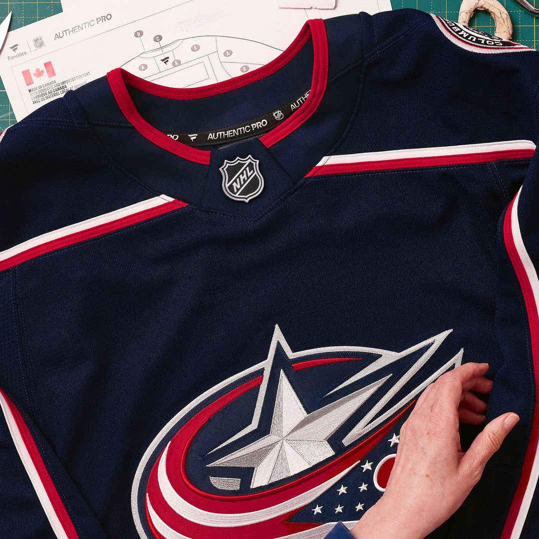Columbus Blue Jackets Fanatics Home Authentic Pro Jersey - Navy