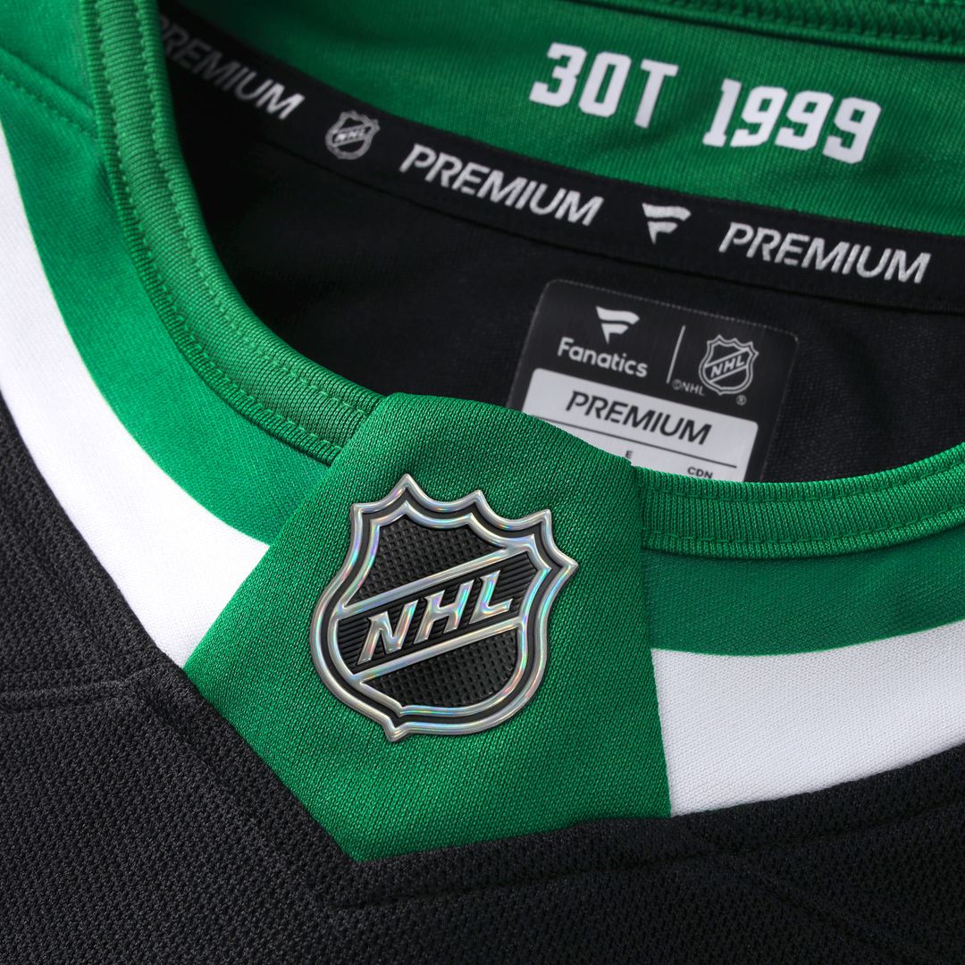 Dallas Stars Fanatics Home Premium Custom Jersey - Kelly Green