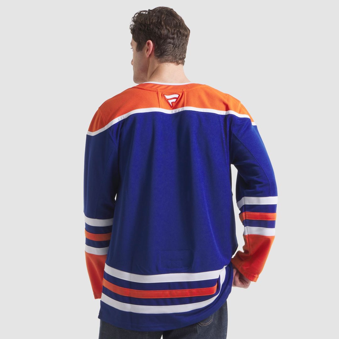 Edmonton Oilers Fanatics Alternate Premium Jersey - Light Beige