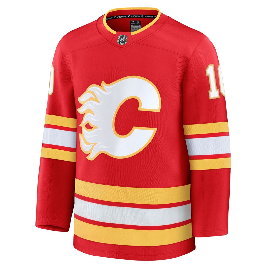 Jonathan Huberdeau Calgary Flames Fanatics Alternate Premium Jersey - Black