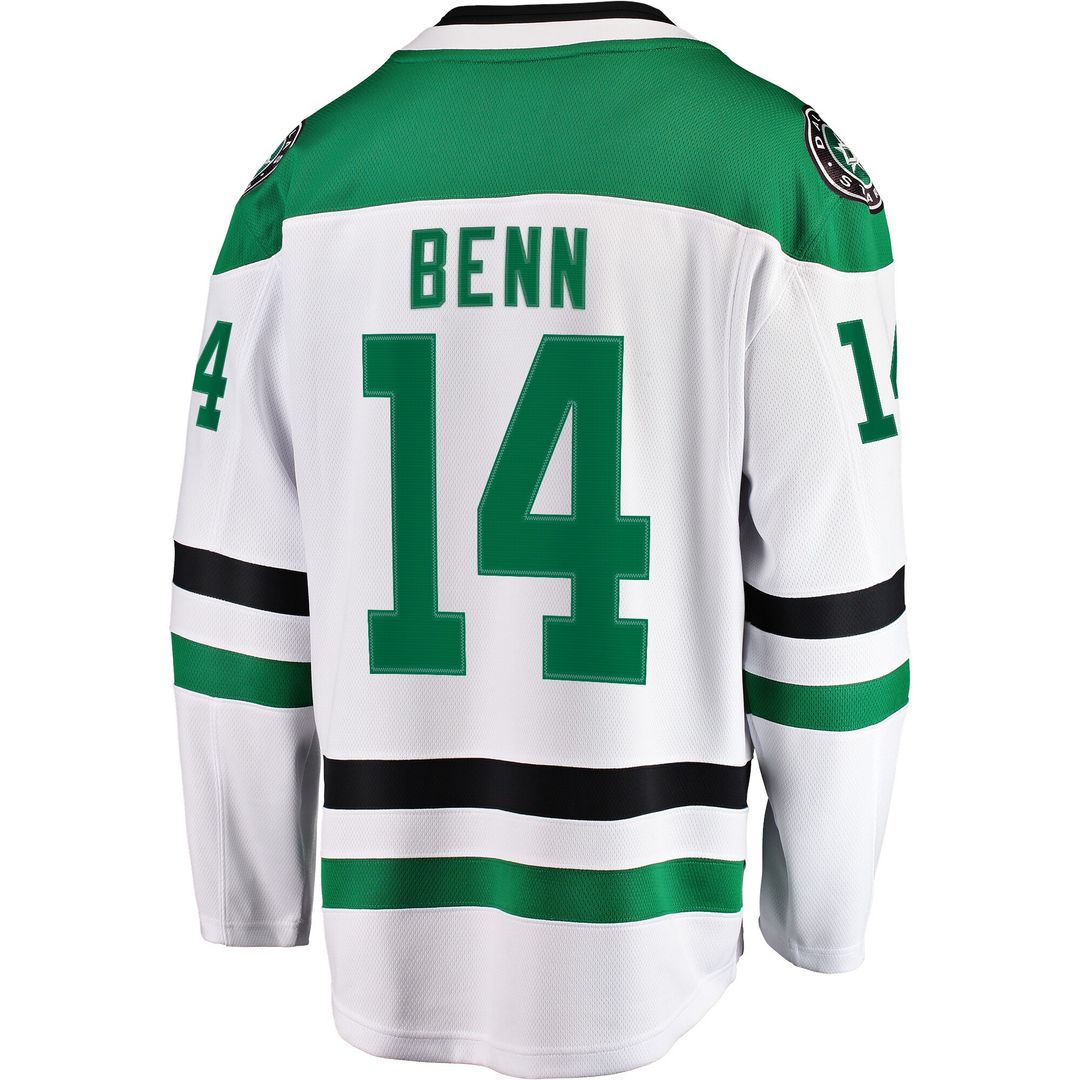 Jamie Benn Dallas Stars Fanatics  Breakaway Jersey - White