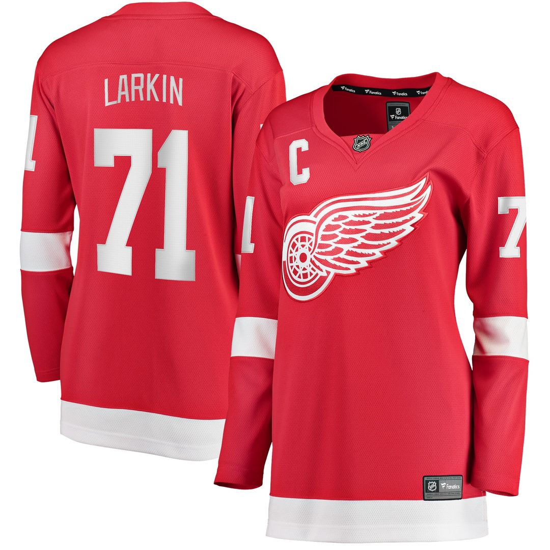 Dylan Larkin Detroit Red Wings Fanatics Women's  Breakaway Jersey - Red