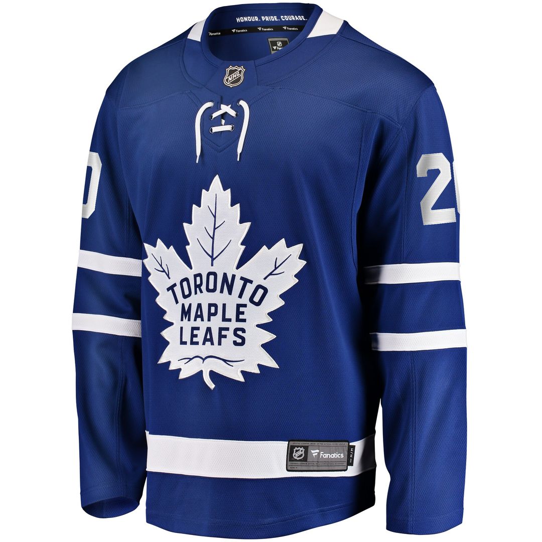 Joel Edmundson Toronto Maple Leafs Fanatics Home Premier Breakaway Player Jersey - Blue