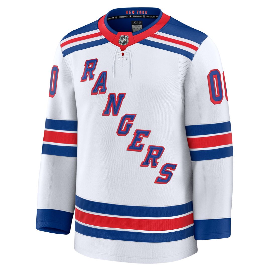 New York Rangers Fanatics Alternate Premium Custom Jersey - Navy
