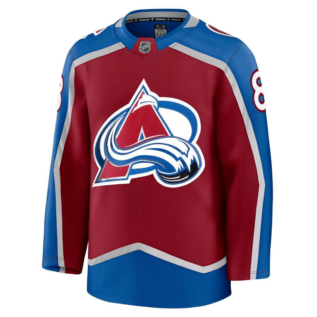 Cale Makar Colorado Avalanche Fanatics Away Premium Jersey - White