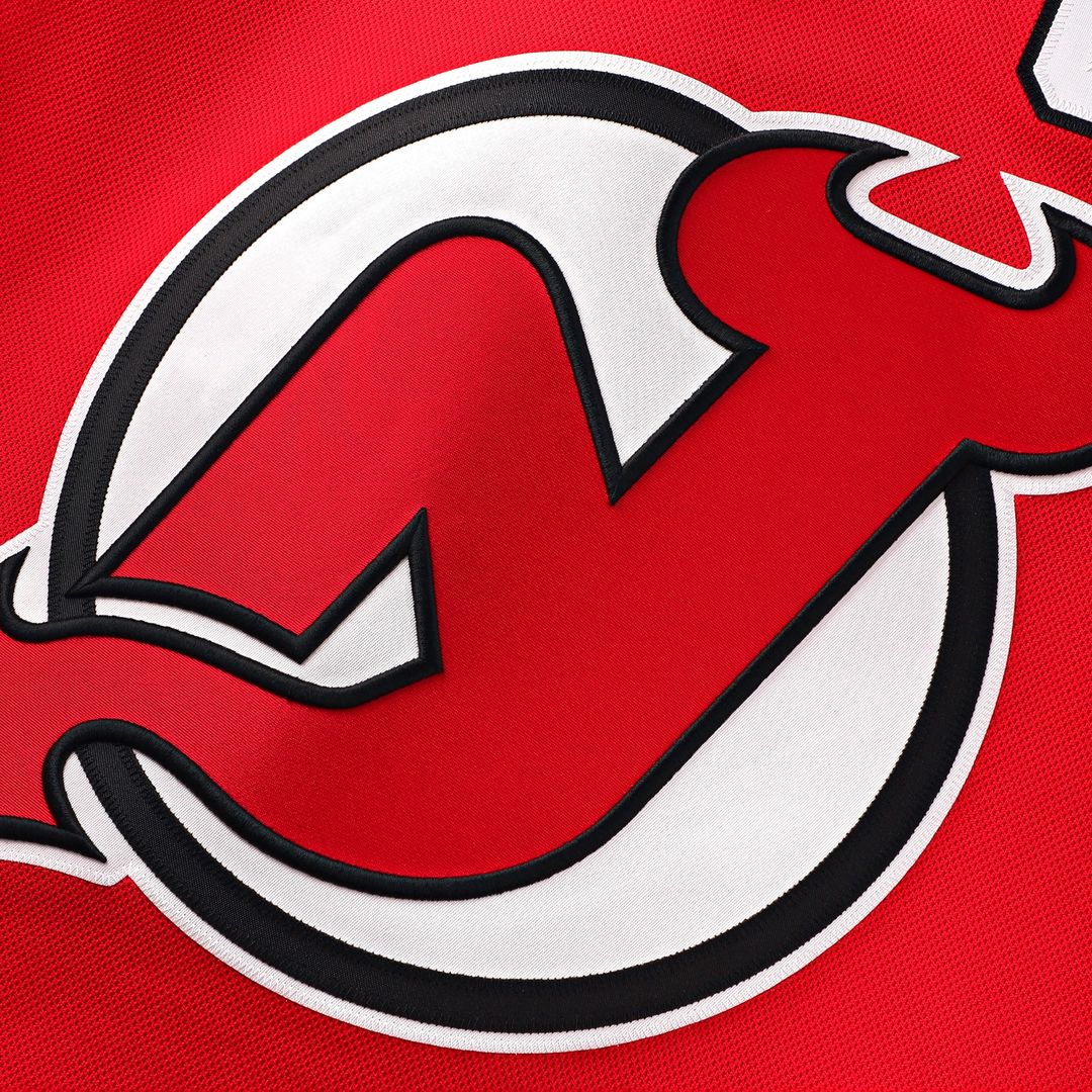 New Jersey Devils Fanatics Away Premium Custom Jersey - White