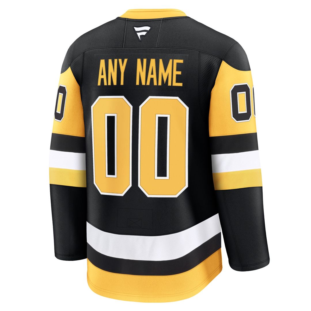 Pittsburgh Penguins Fanatics Away Premium Custom Jersey - White