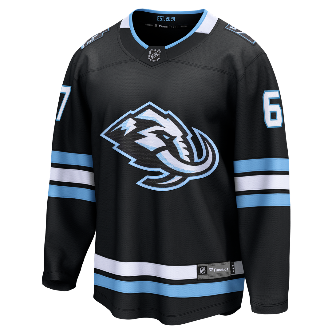 Lawson Crouse Utah Mammoth Fanatics Home Breakaway Player Jersey - Black