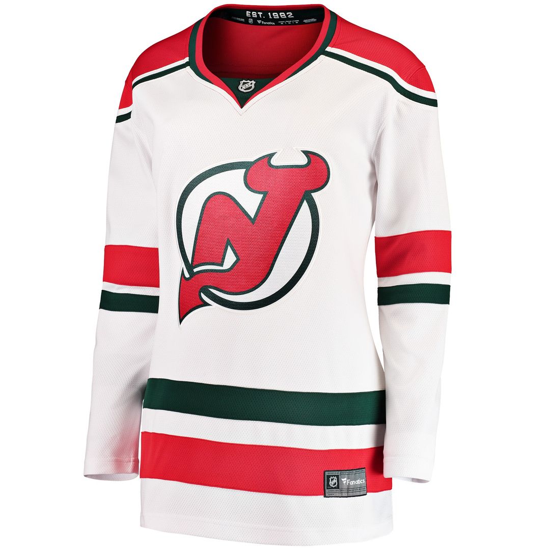 New Jersey Devils Fanatics Women's Alternate  Breakaway Jersey - White