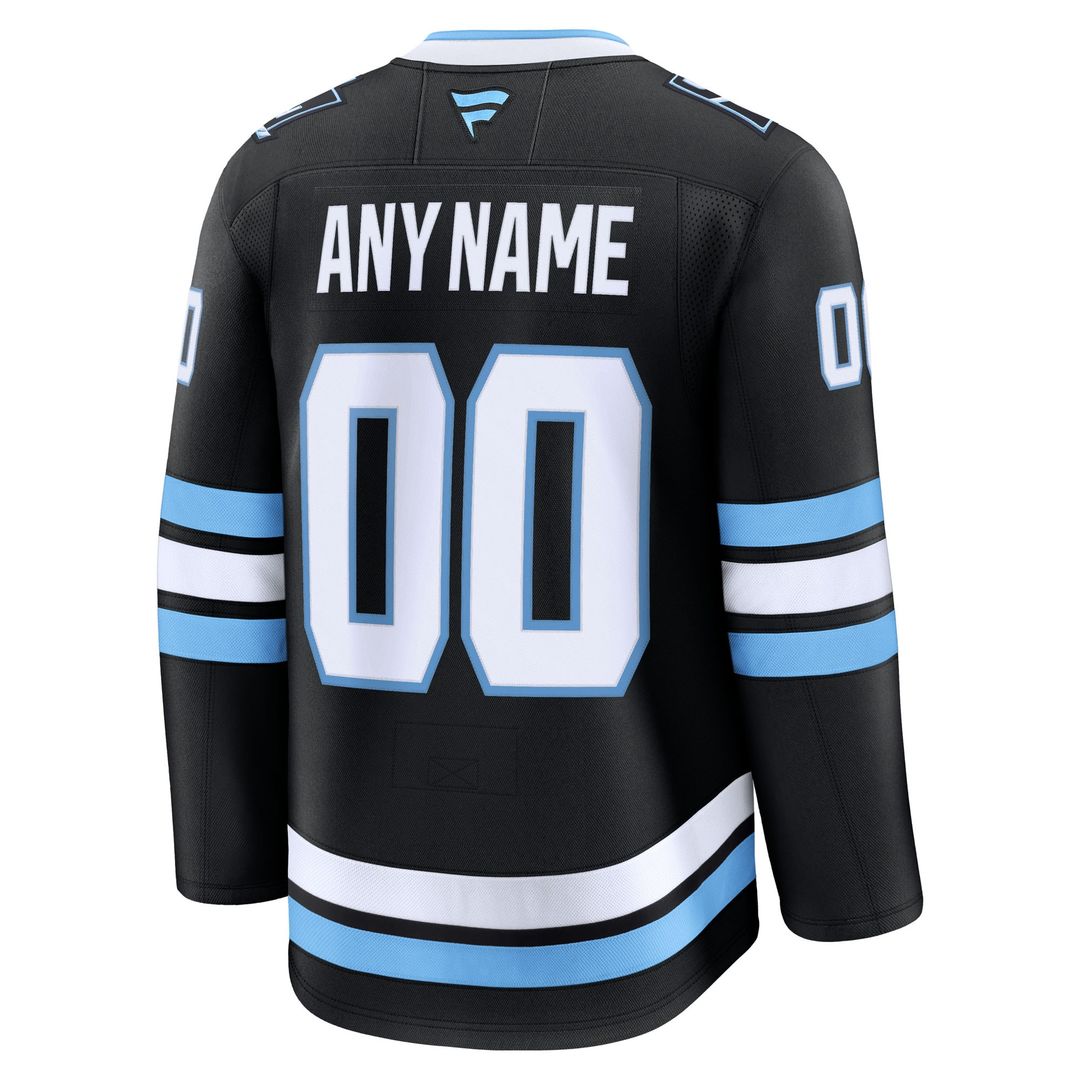 Utah Mammoth Fanatics Home Premium Custom Jersey - Black