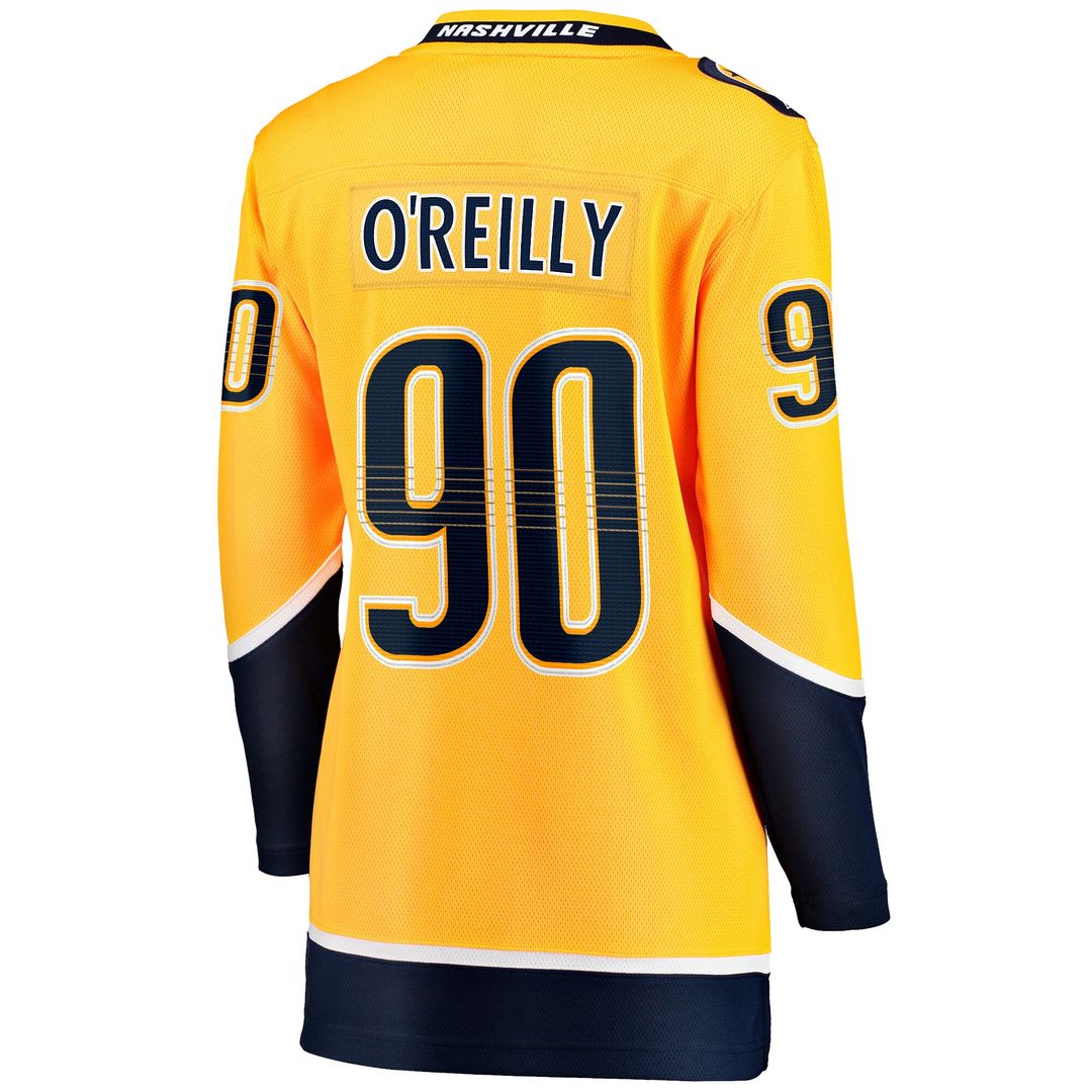 Ryan O'Reilly Nashville Predators Fanatics Women's  Breakaway Jersey - Gold