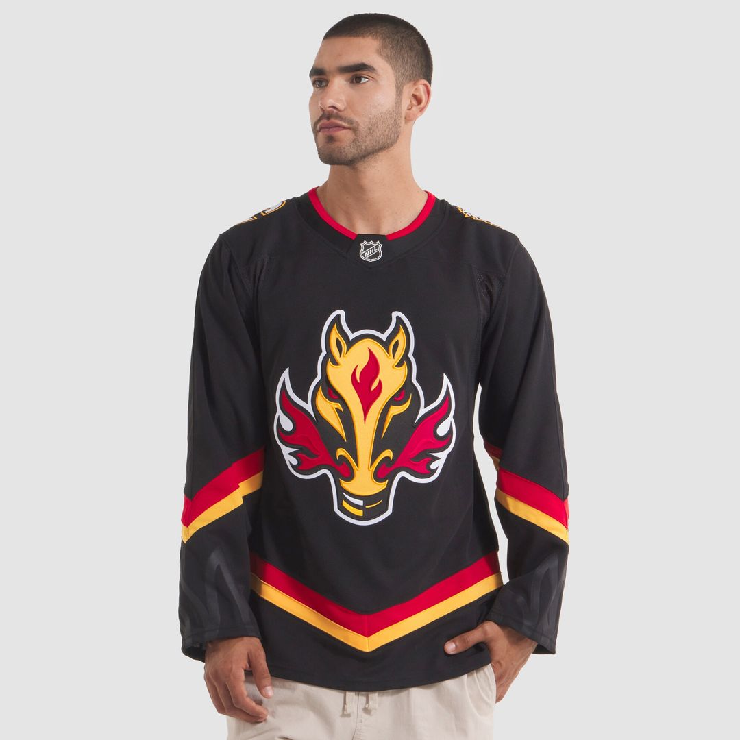 Calgary Flames Fanatics Away Premium Jersey - White