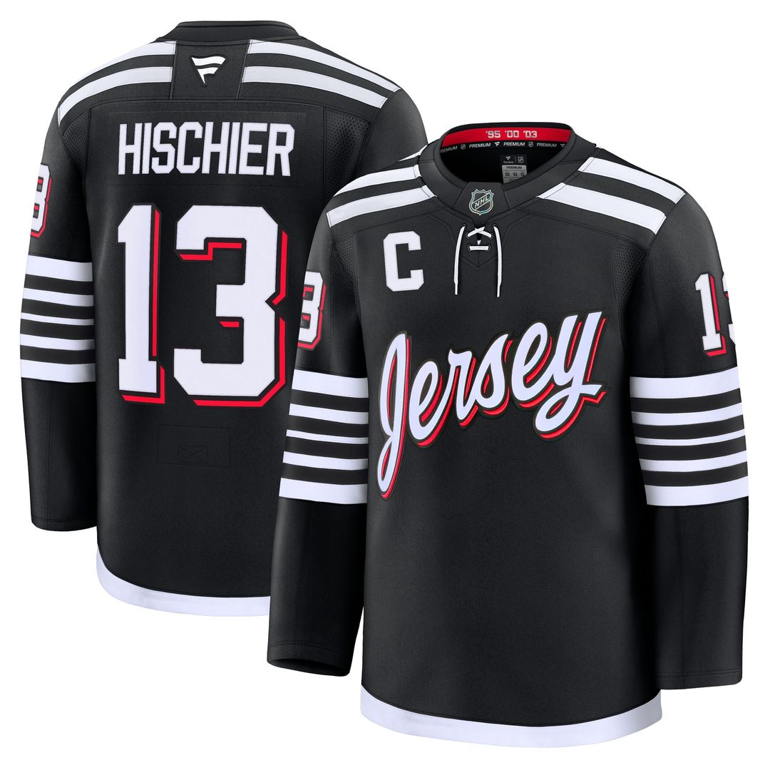 Nico Hischier New Jersey Devils Fanatics Home Premium Jersey - Red
