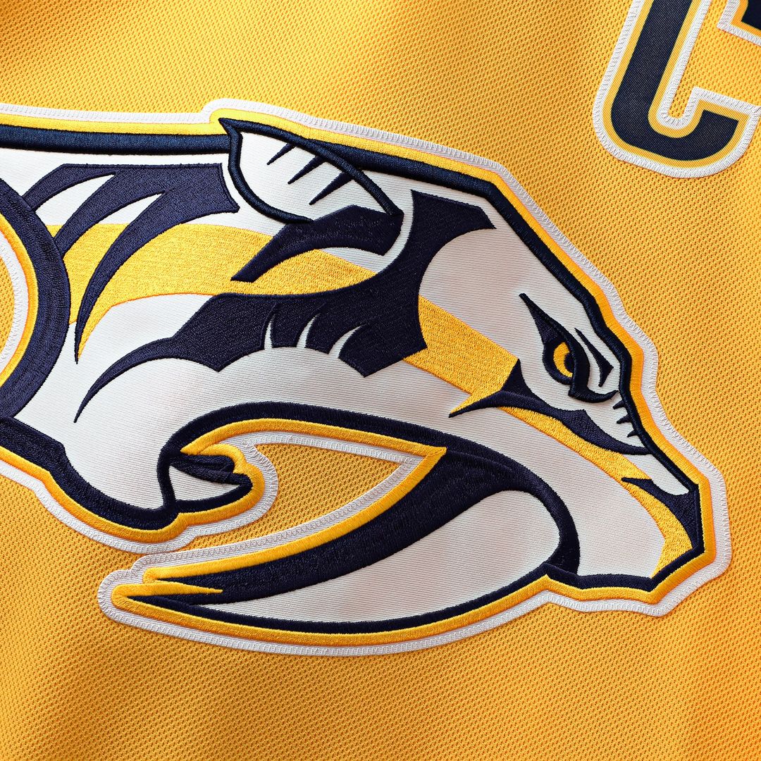 Nashville Predators Fanatics Away Premium Custom Jersey - White