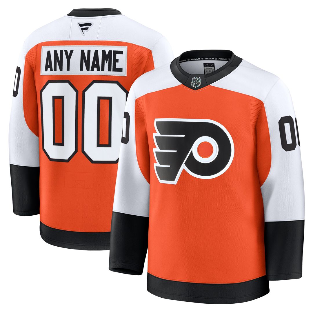 Philadelphia Flyers Fanatics Away Premium Custom Jersey - White