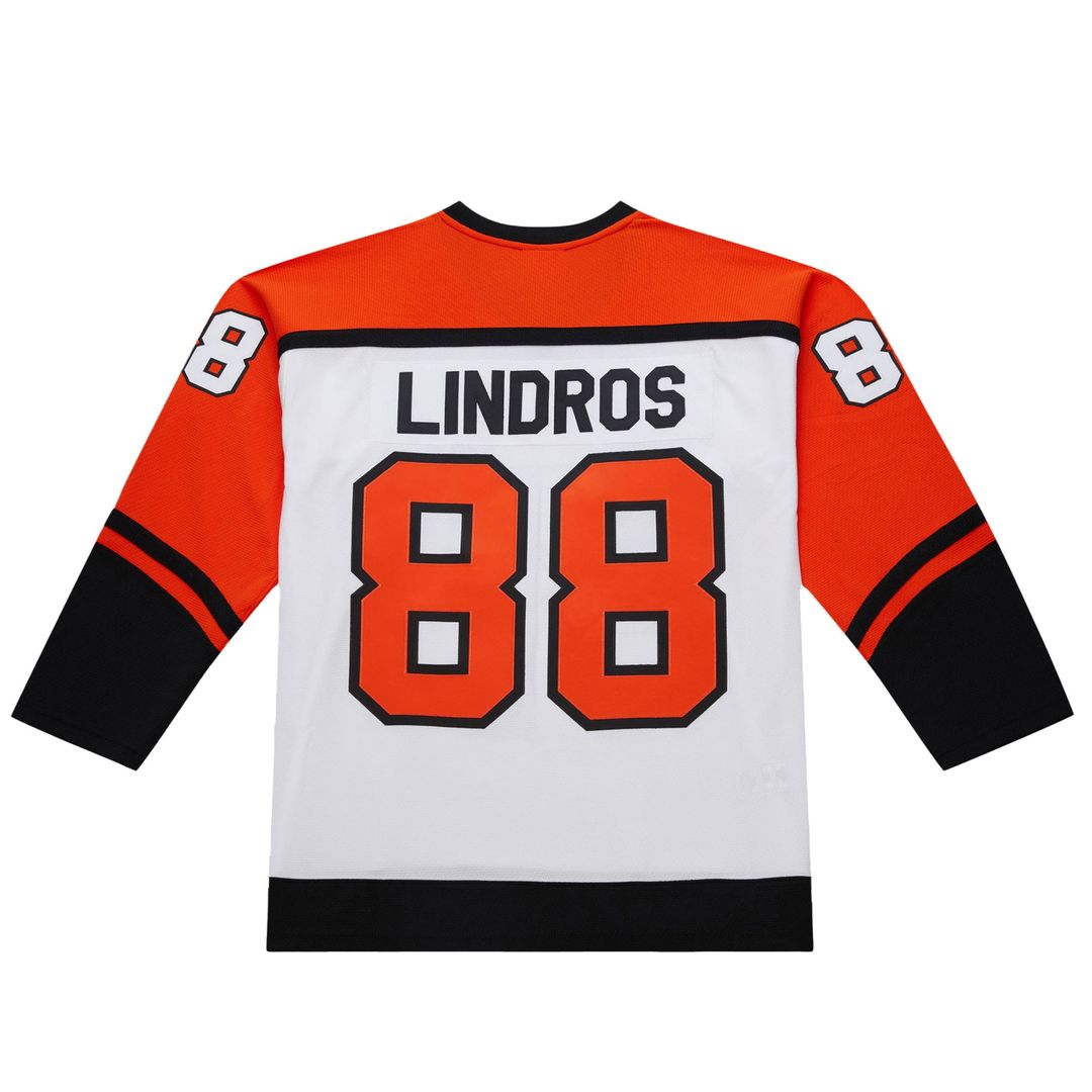 Eric Lindros Philadelphia Flyers 1996-97 Power Play Jersey - Orange
