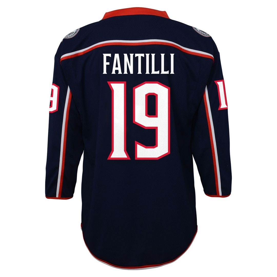 Adam Fantilli Columbus Blue Jackets Outerstuff Youth Alternate Replica Player Jersey - Blue