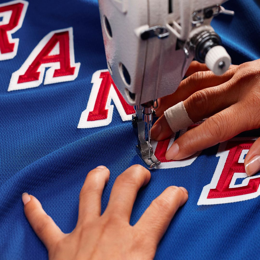 New York Rangers Fanatics Centennial Authentic Pro Custom Jersey - Blue