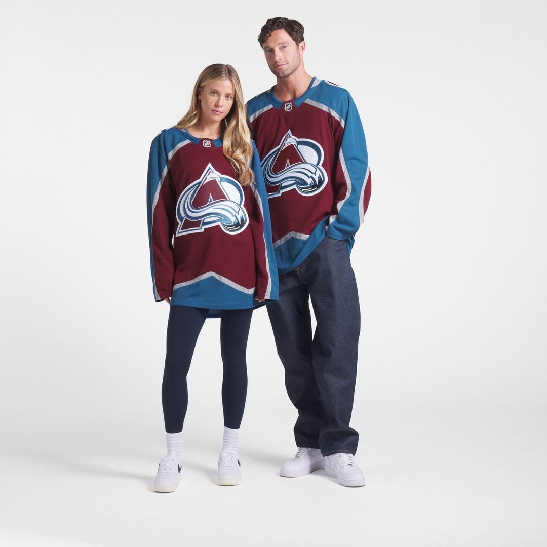Colorado Avalanche Fanatics Home Premium Jersey - Burgundy