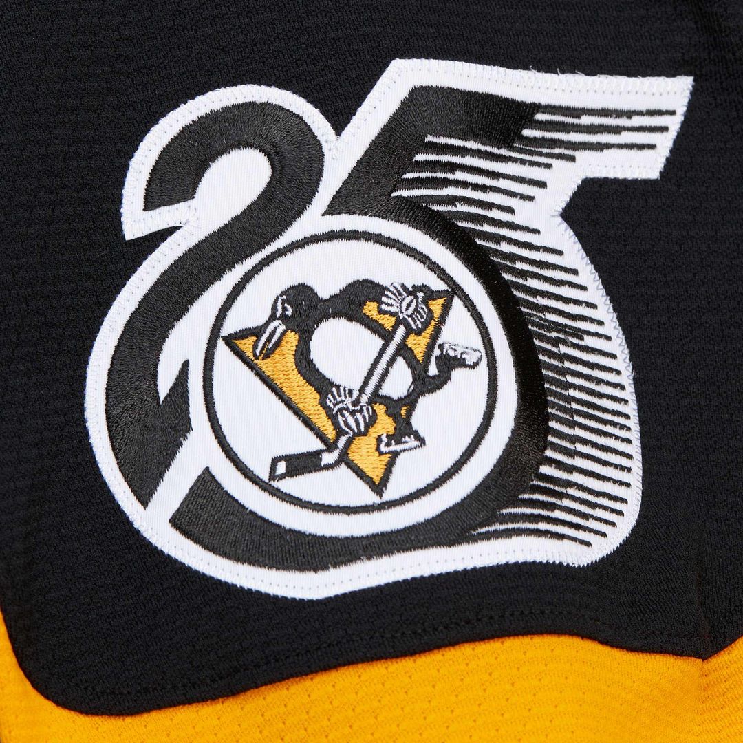 Mario Lemieux Pittsburgh Penguins 1984-85 Power Play Jersey - Gold