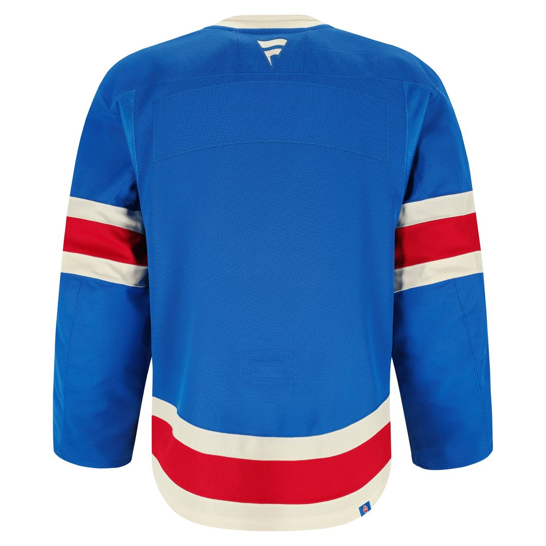 New York Rangers Fanatics Centennial Authentic Pro Jersey - Blue